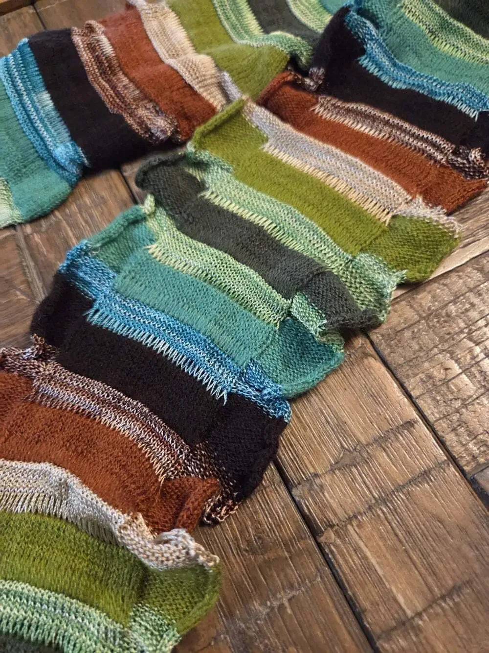 Cejon Multicolored Long Scarf